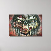 Zombie Leinwanddruck (Vorderseite)