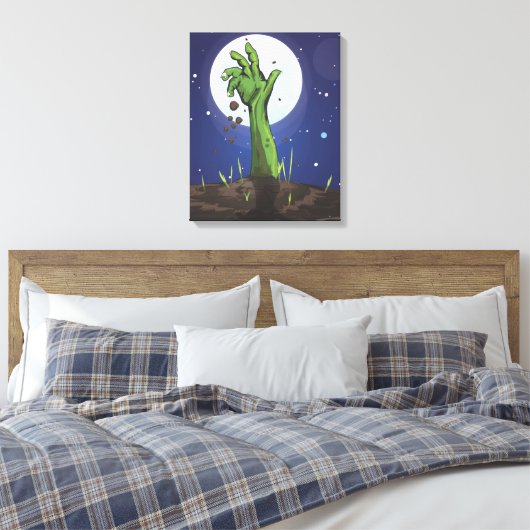 Zombie Leinwanddruck (Insitu (Schlafzimmer))
