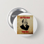 Zombie Lenin; Bessere Tote als Rot Button (Vorne & Hinten)