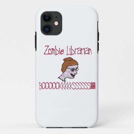 Zombie Librarian Case-Mate iPhone Hülle (Rückseite)