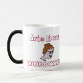 Zombie Librarian Verwandlungstasse (Links)