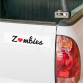 Zombie-Liebe Autoaufkleber (Auf Lkw)