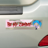 Zombie-Liebe Autoaufkleber (Auf Auto)