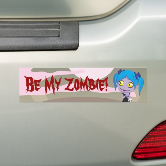 Zombie-Liebe Autoaufkleber (Auf Auto)