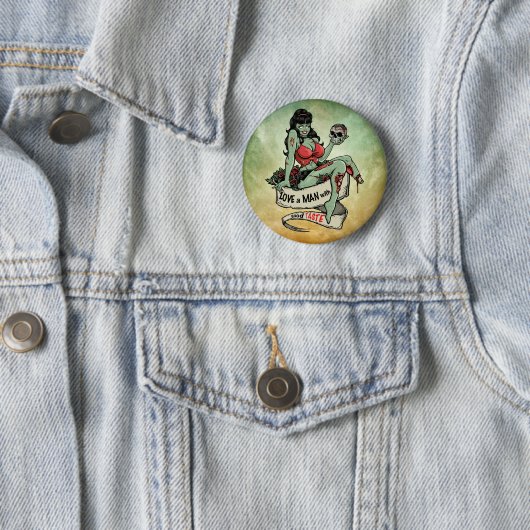 Zombie-Liebe Button (Beispiel)