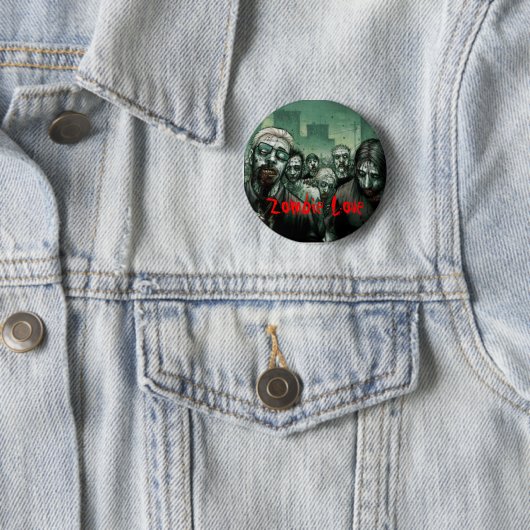 Zombie-Liebe Button (Beispiel)