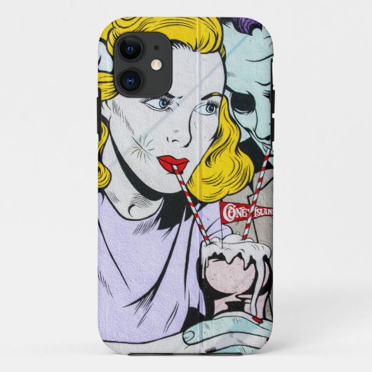 Zombie-Liebe Case-Mate iPhone Hülle (Rückseite)