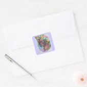 Zombie Liebe Gedicht Custom Label Stickers (Umschlag)