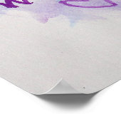 Zombie Liebe Gedicht Kunstmalerei Plakatdrucke Poster (Ecke)