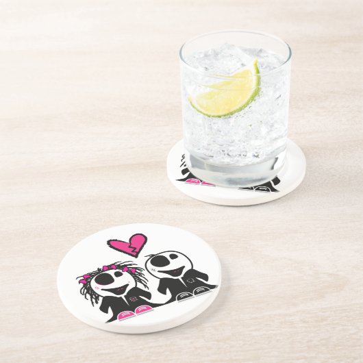 ZOMBIE-LIEBE GETRÄNKEUNTERSETZER (Seite)