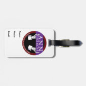 Zombie-Liebe-Mädchen durch Ann Charles Gepäckanhänger (Rückseite horizontal)