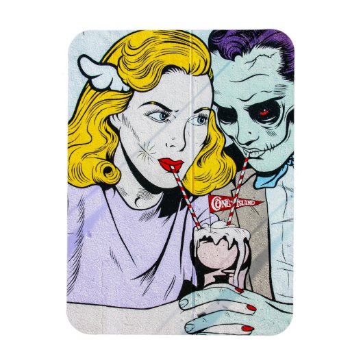 Zombie-Liebe Magnet (Vertikal)