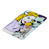 Zombie-Liebe Magnet (Linke Seite)