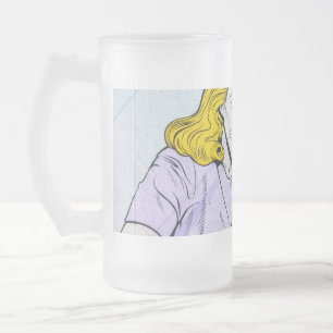 Zombie-Liebe Mattglas Bierglas