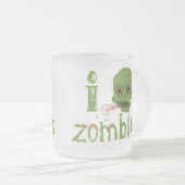 Zombie-Liebe Mattglastasse (VorderseiteRechts)