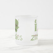 Zombie-Liebe Mattglastasse (Mittel)