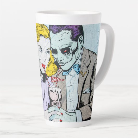 Zombie-Liebe Milchtasse (Rechte Ecke)