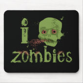 Zombie-Liebe Mousepad (Vorne)