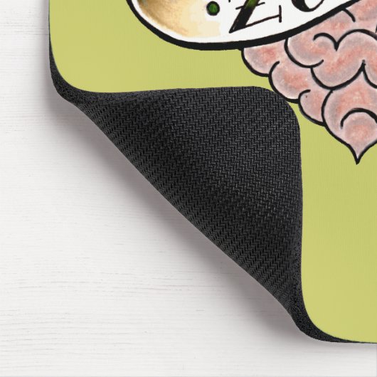 Zombie-Liebe Mousepad (Ecke)