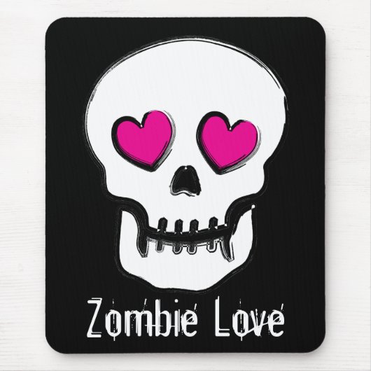 Zombie-Liebe Mousepad (Vorne)
