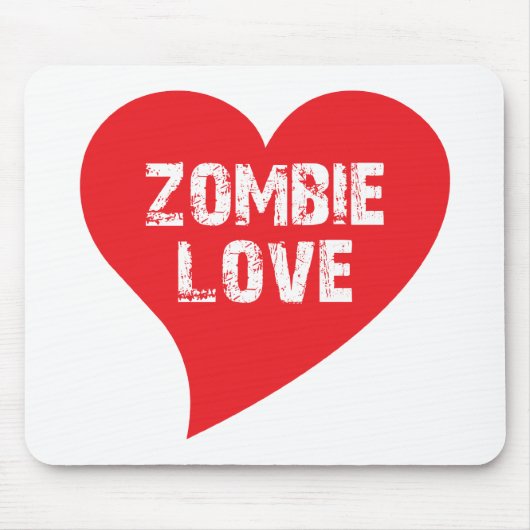 Zombie-Liebe Mousepad (Vorne)