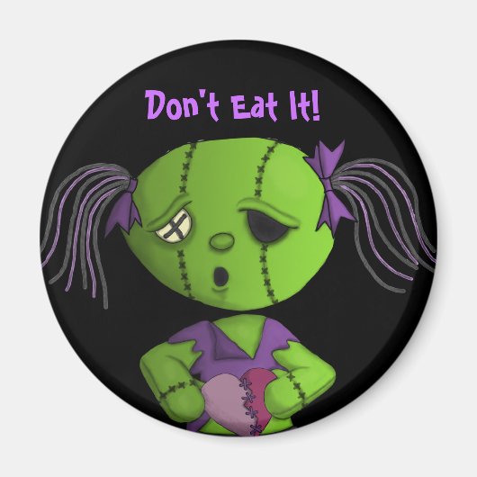 Zombie-Liebe niedliches Dolly-Heft Magnet (Vorne)