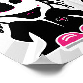 ZOMBIE-LIEBE POSTER (Ecke)