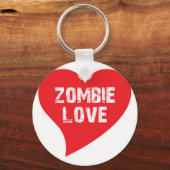 Zombie-Liebe Schlüsselanhänger (Vorderseite)