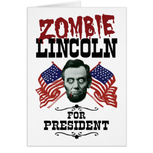 Zombie Lincoln als Präsident - Anti Trump Hillary