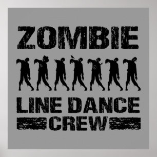 Zombie Line Dance Crew Poster