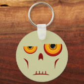 Zombie Long Face Schlüsselanhänger (Vorderseite)