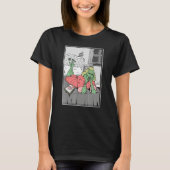 Zombie Love graphic art T-Shirt (Vorderseite)
