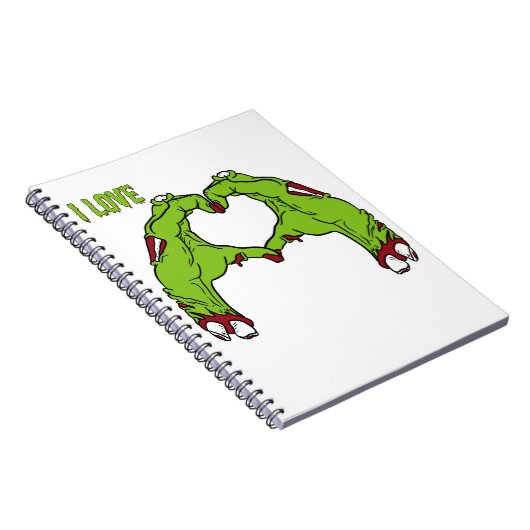 Zombie Love Notizblock (Rechte Seite)