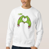 Zombie Love Sweatshirt (Vorderseite)