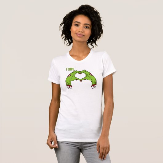 Zombie Love T-Shirt (Vorne ganz)