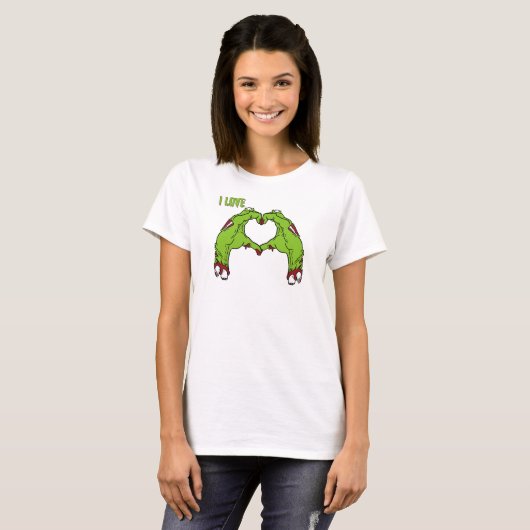 Zombie Love T-Shirt (Vorne ganz)