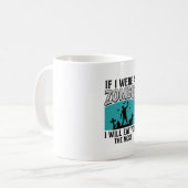 Zombie Lustig Wenn ich ein Zombie wäre Würde ich d Kaffeetasse (Vorderseite Links)