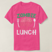 Zombie machte mich zu Halloween-Trick oder Treat Z T-Shirt (Design vorne)