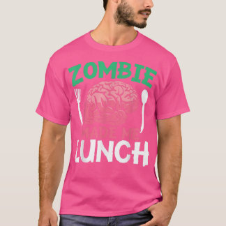 Zombie machte mich zu Halloween-Trick oder Treat Z T-Shirt