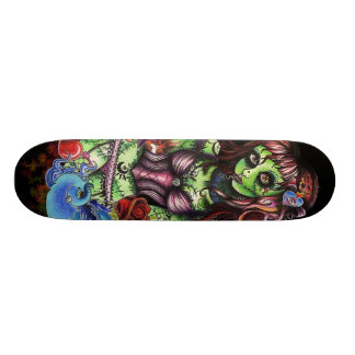 Zombie-Mädchen 3 Skateboard