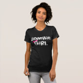 Zombie-Mädchen T-Shirt (Vorne ganz)
