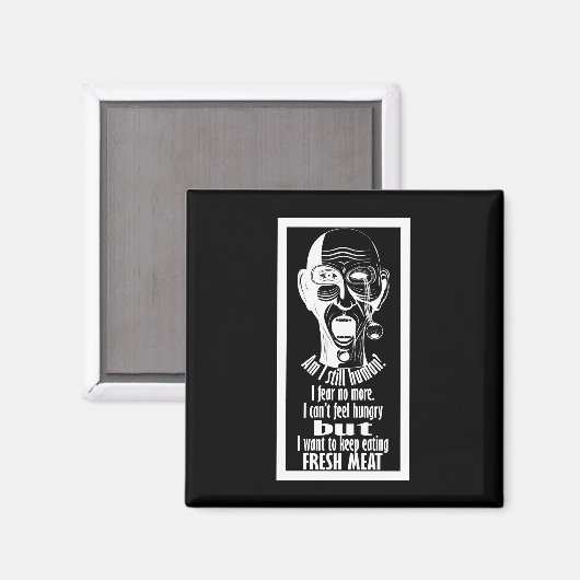 Zombie Magnet (Vorderseite/Rückseite)