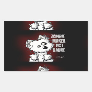 Zombie Maker Hot Sauce Aufkleber