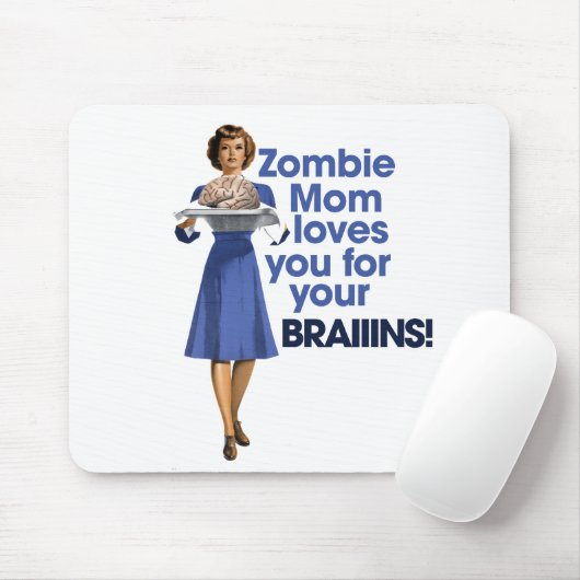 Zombie Mama Mousepad (Mit Mouse)