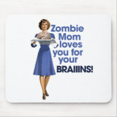 Zombie Mama Mousepad (Vorne)