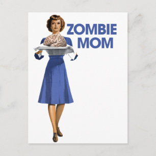 Zombie Mama Postkarte