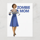 Zombie Mama Postkarte (Vorderseite)
