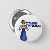 Zombie-Mami Button (Vorne & Hinten)