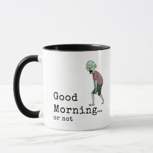 Zombie Man Good Morning Tasse