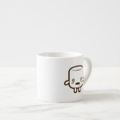 Zombie-Marshmallow-Halloween Espressotasse (Vorderseite Rechts)